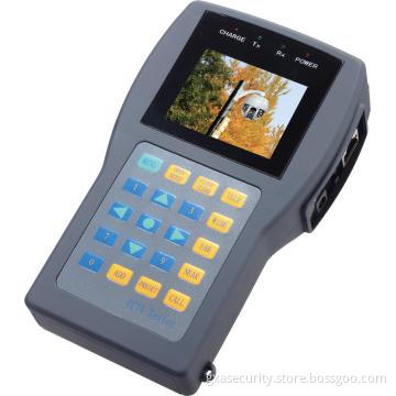 2.5 inch CCTV Tester with supply power to camera function